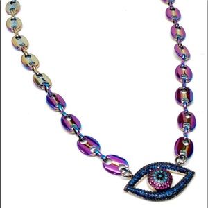 Alexa Rae, 16 inch, w/ 3 inch extender mystic chain. Brand new w/ pouch!